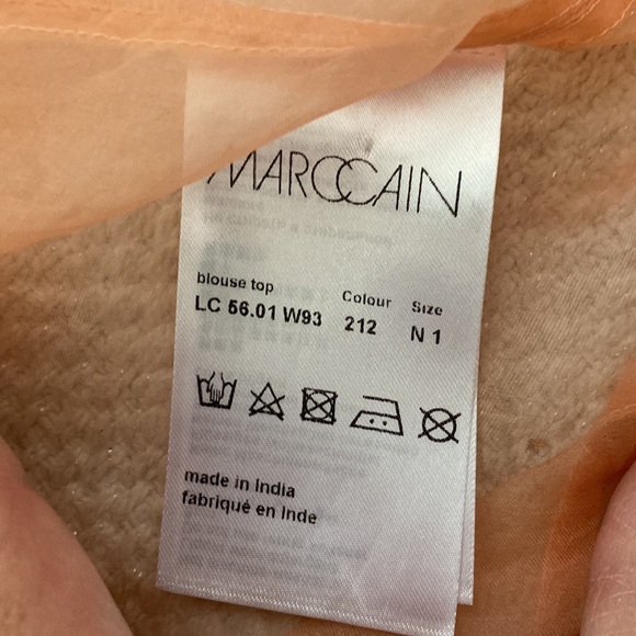 🎊HP🎊MarcCain silk organza shell top - Picture 14 of 17